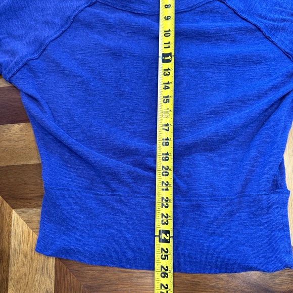 We The Free Palisades Cobalt Off-Shoulder Sweater free people - Picture 8 of 10